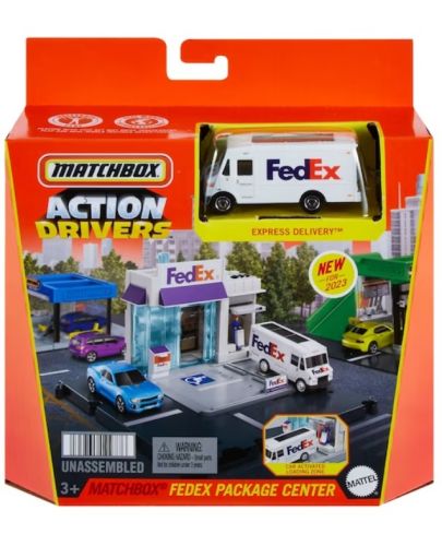 Игрален комплект Matchbox Action Drivers - Express delivery - 1